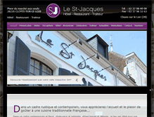 Tablet Screenshot of lesaintjacques.fr